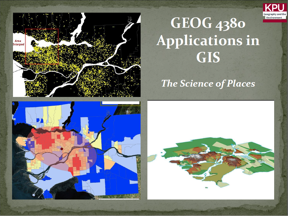 Geography KPU.ca Kwantlen Polytechnic University